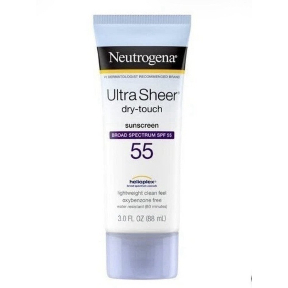 Neutrogena Ultra Sheer Dry-Touch Sunscreen Lotion SPF 55 3 oz